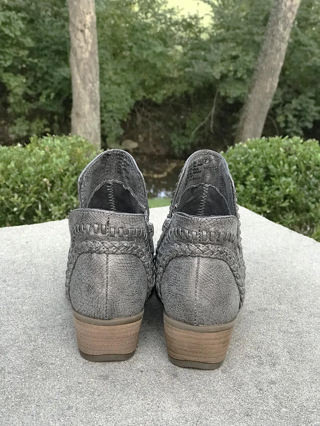 Bailey Ankle Booties with Detailed Stitching