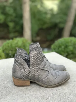 Bailey Ankle Booties with Detailed Stitching