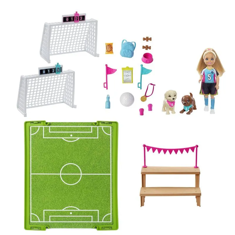 Barbie Chelsea Soocer Play Set