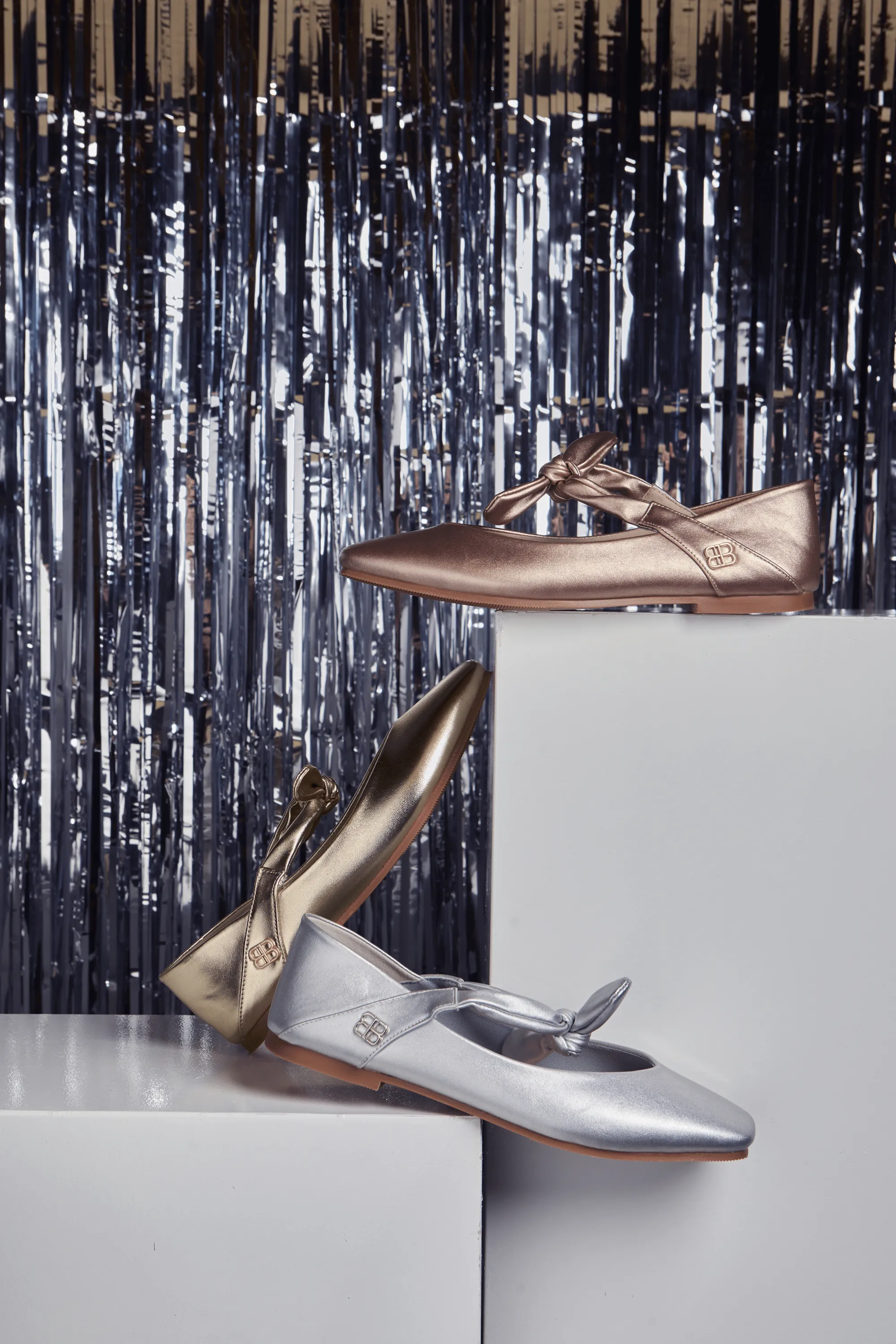 Brenee Comfy Ballerina In Gold