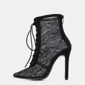 Canna  Sexy Lace Ankle Boots