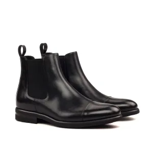 Cap Toe Chelsea Boot • Black