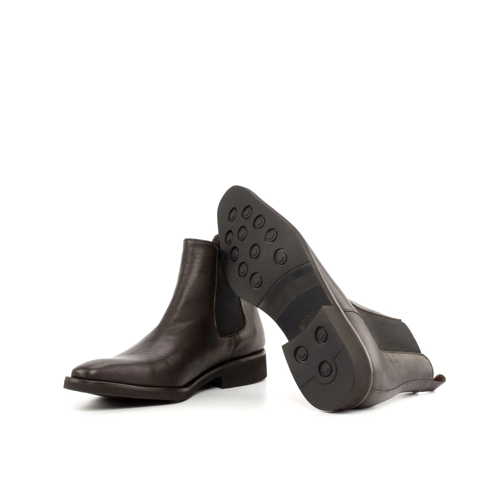 Chelsea Boot Classic-Painted Full Grain, Dark Brown