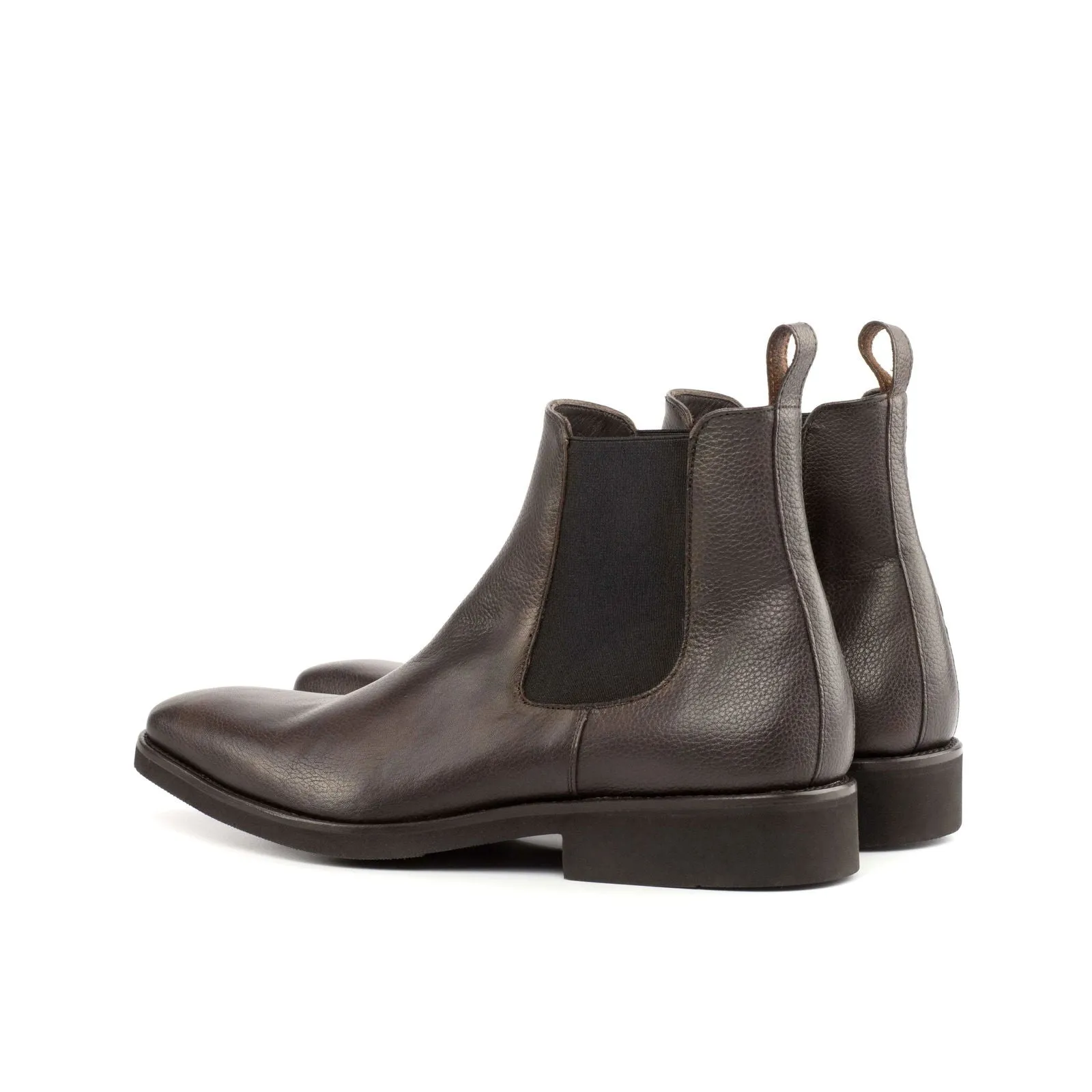 Chelsea Boot Classic-Painted Full Grain, Dark Brown