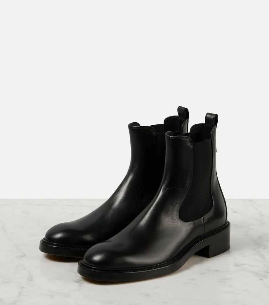 Chloe Marcie leather Chelsea boots