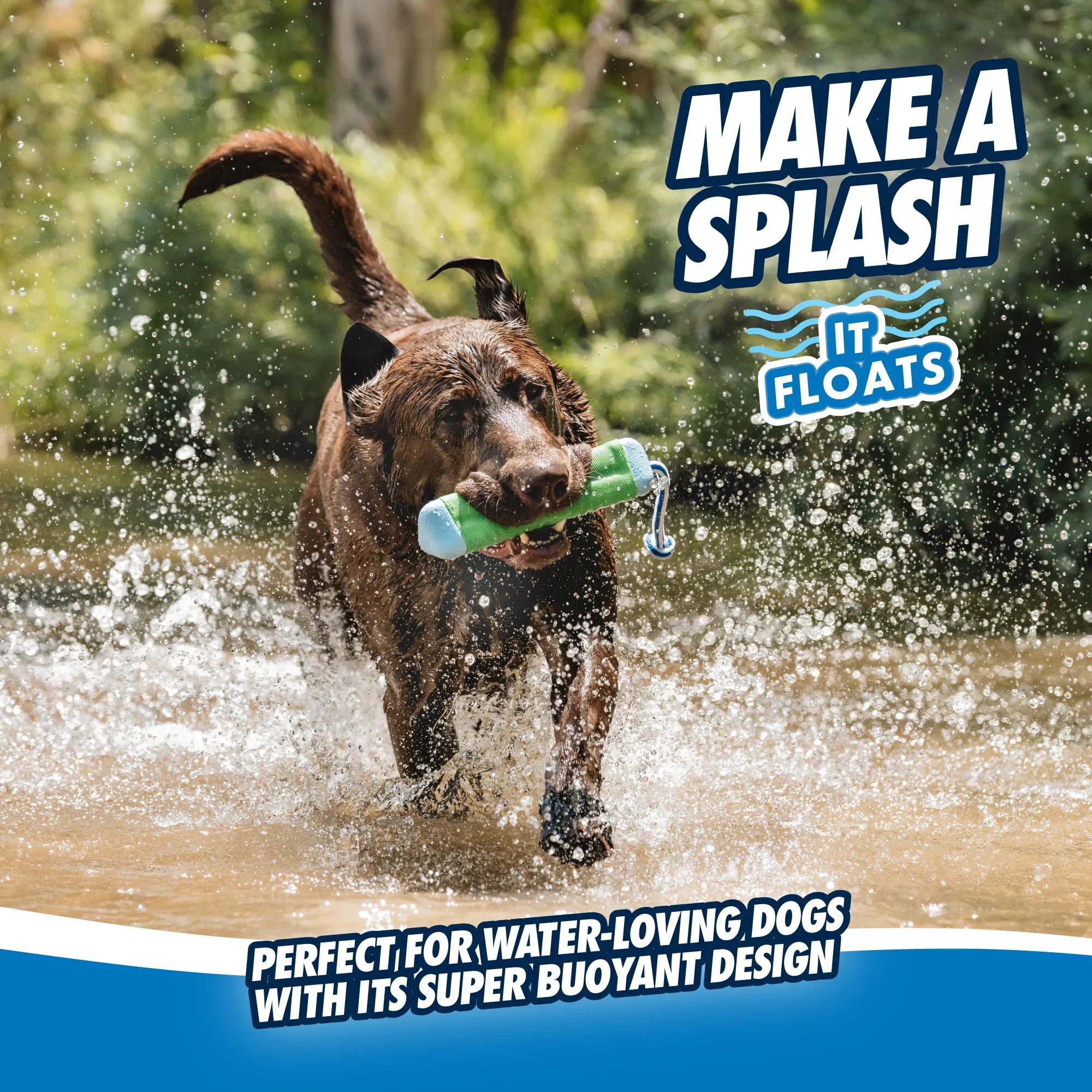 Chuckit! Amphibious Bumper Floating Dog Toy