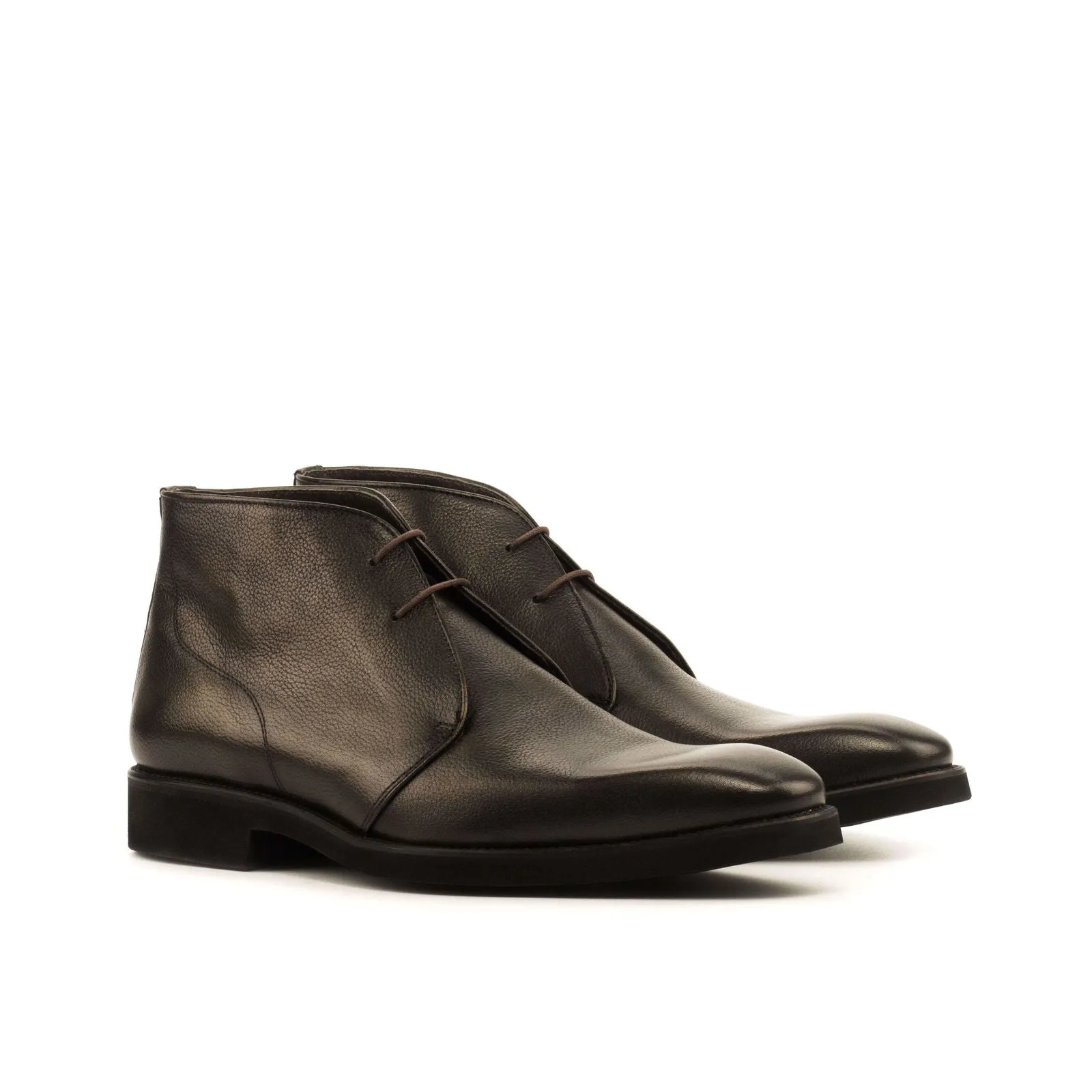 Chukka-Painted Full Grain, Dark Brown
