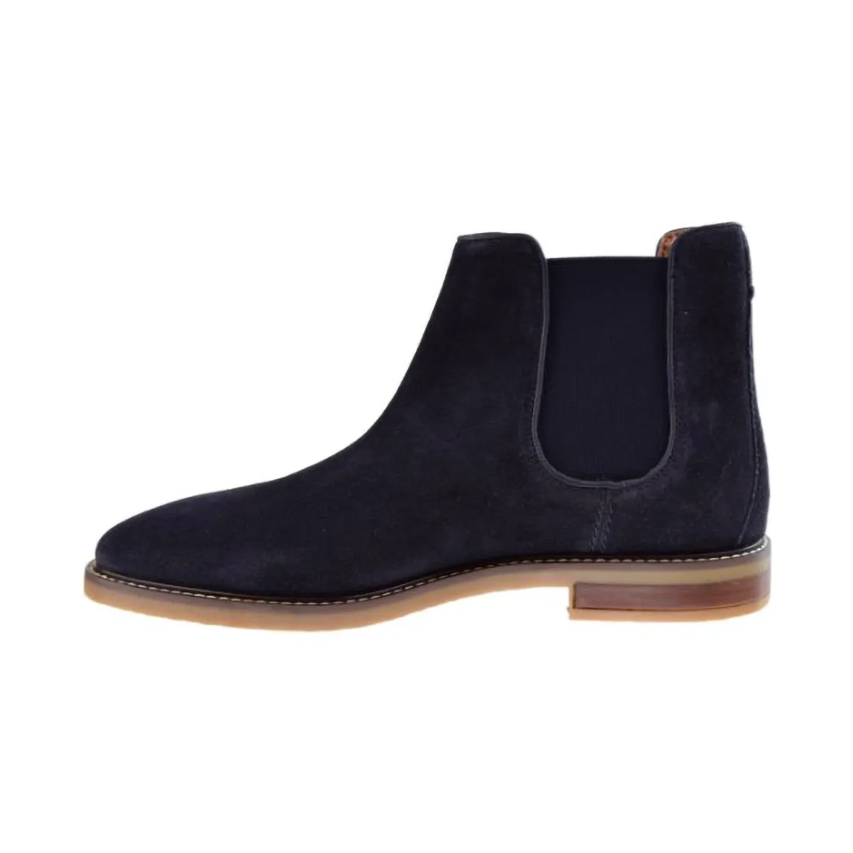 Clarks Jaxen Chelsea Men's Shoes Navy Suede