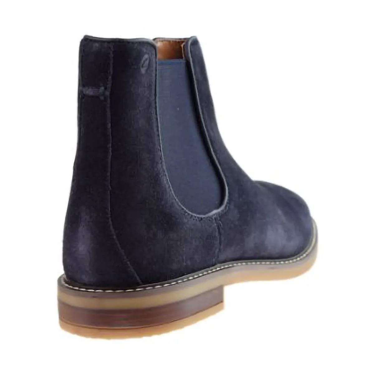 Clarks Jaxen Chelsea Men's Shoes Navy Suede