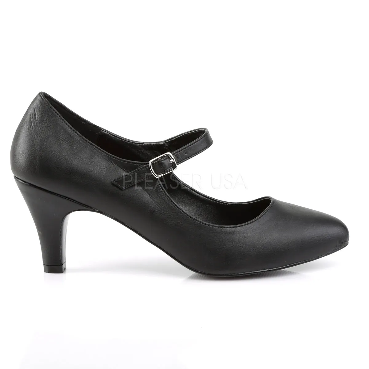 Divine D'Orsay Mary Jane Matte Pumps