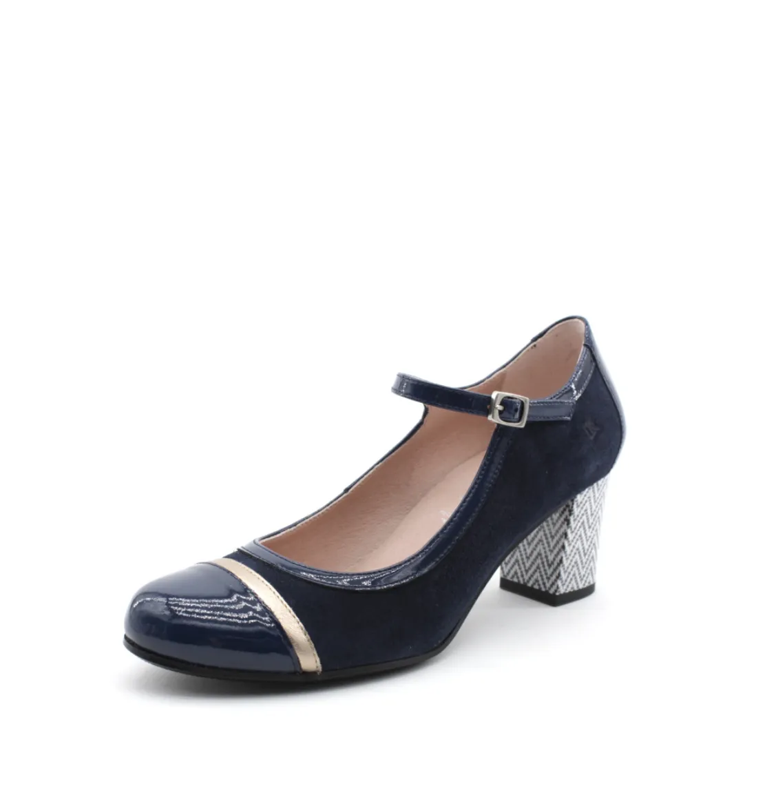 Dorking D9092 Black pump Mary Jane