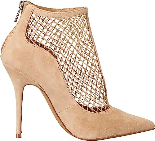 Jessica Simpson Wicasa Almond Back Zipper Pointed Toe Stiletto Heel Ankle Boots