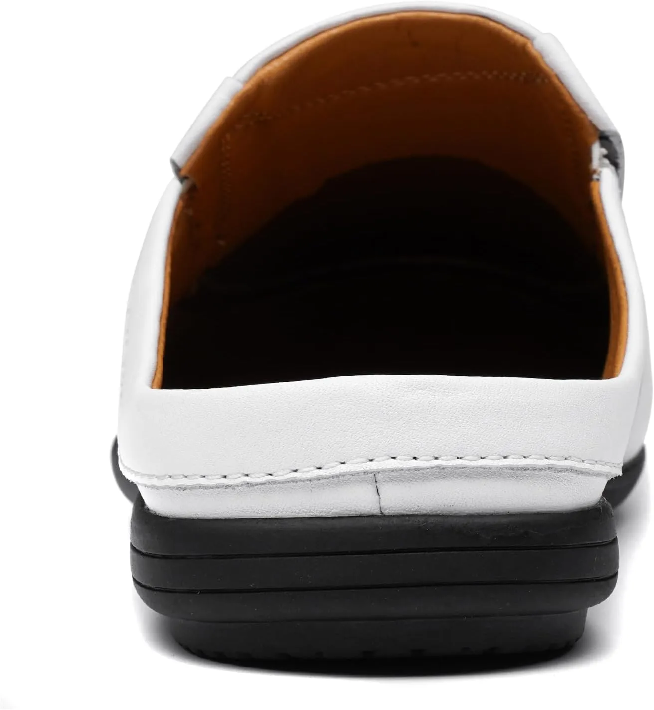Men??s Slip-On Loafers Handmade Leather Slippers Breathable Comfortable Soft Hand Stitched no-heel Casual Shoes For Men