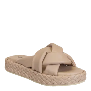 NAKED FEET - CUPRO in NUDE Platform Sandals