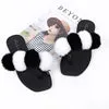 New arrival luxury plush fashion trend faux fur slides for women 2022 fur slippers