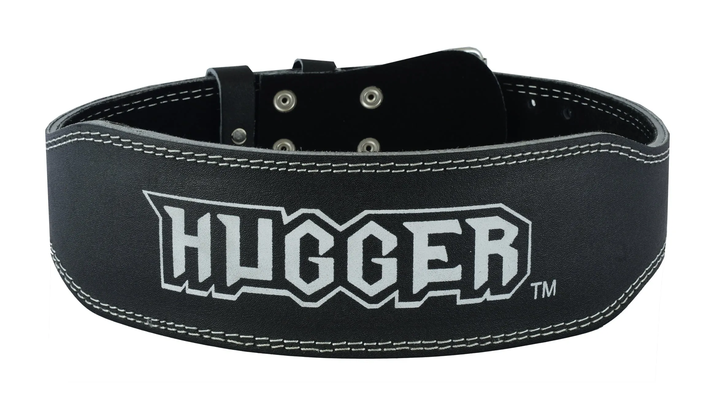 New Hugger's Weightlifting Belt Buckle 4" Training Back Support