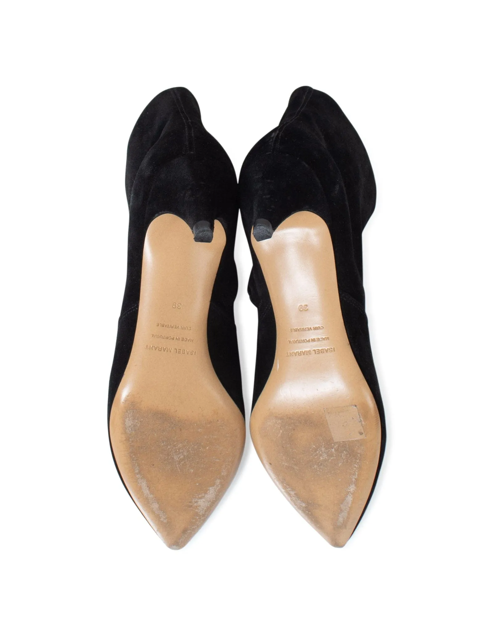 "Derst" Pointed Toe Suede Boots