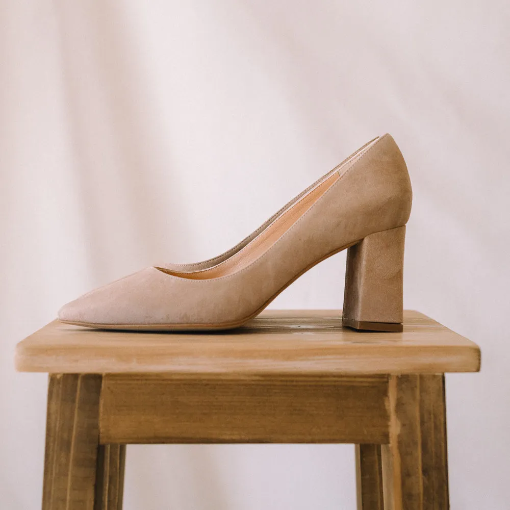 STILETTO NÚRIA ANTE NATURAL 6CM