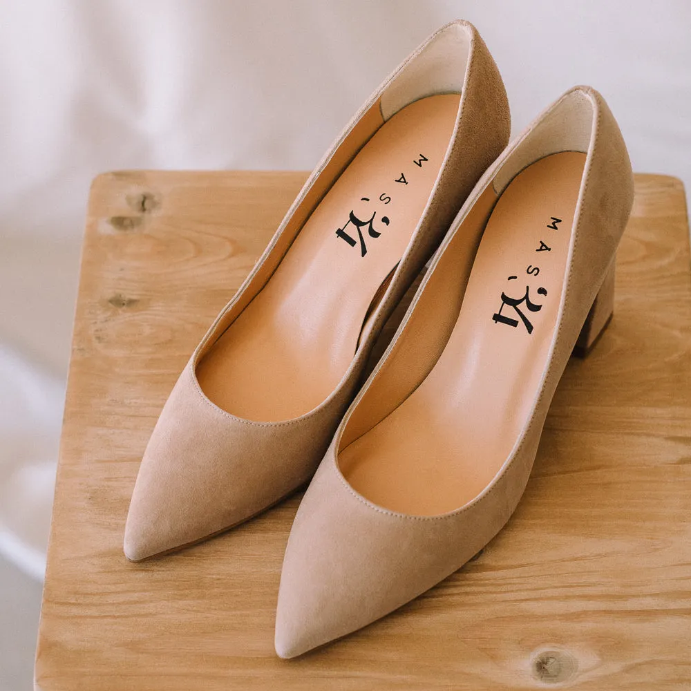 STILETTO NÚRIA ANTE NATURAL 6CM