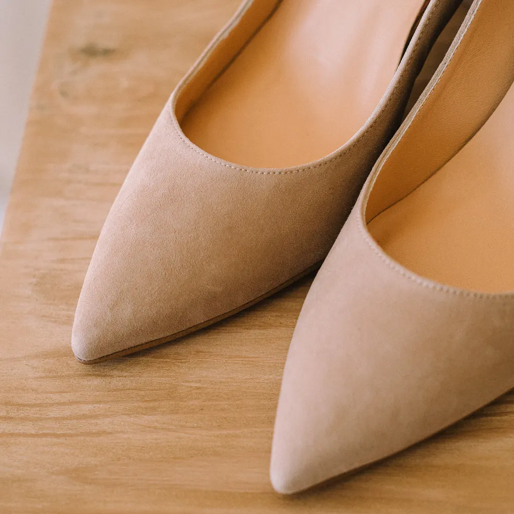 STILETTO NÚRIA ANTE NATURAL 6CM