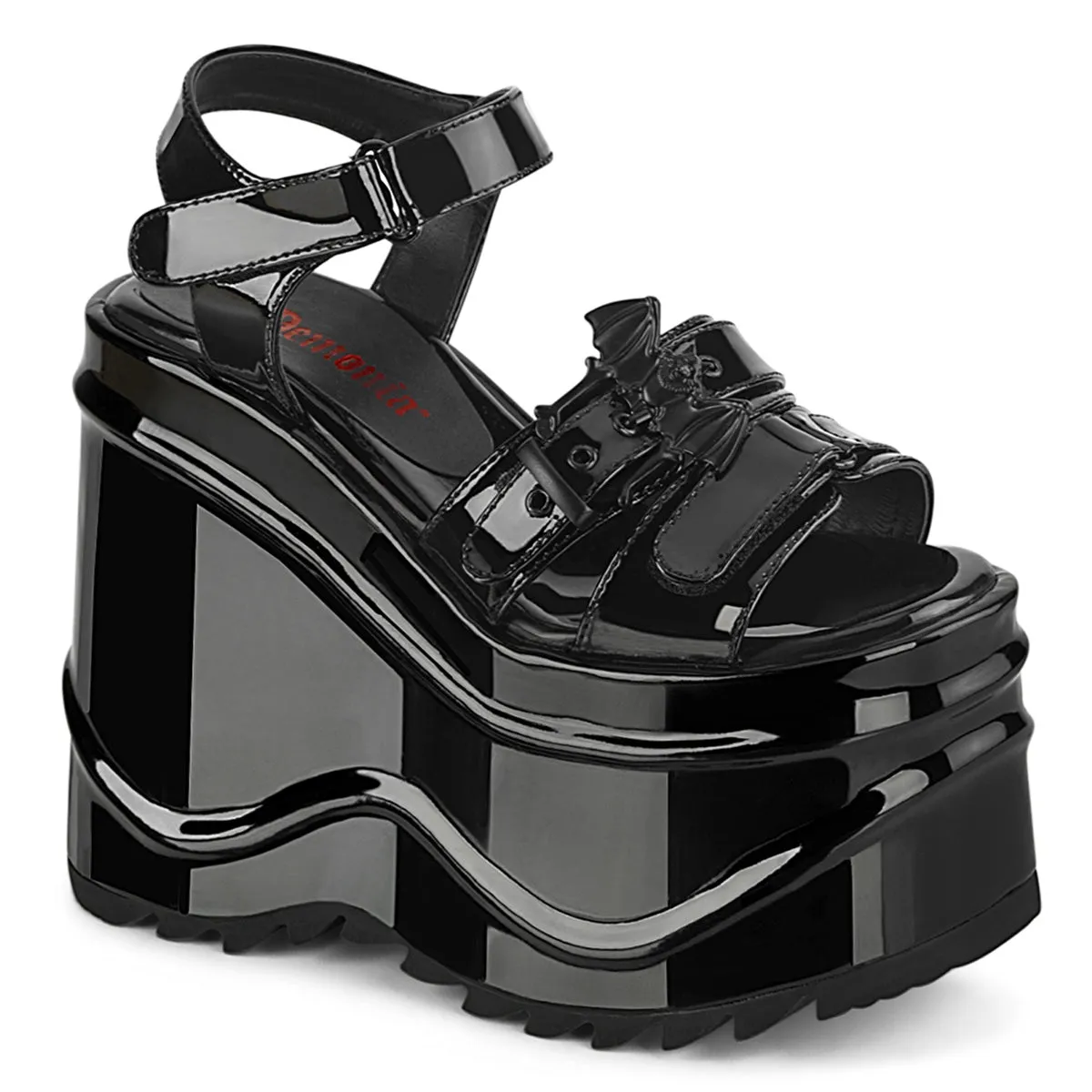WAVE-13 Demoniacult Alternative Footwear Women's Platform Sandals