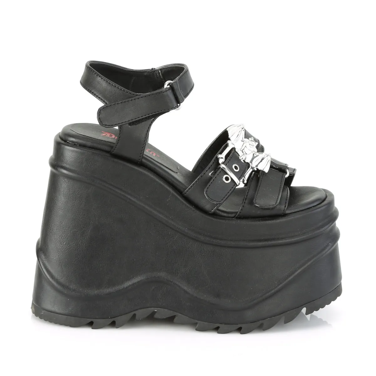 WAVE-13 Demoniacult Alternative Footwear Women's Platform Sandals