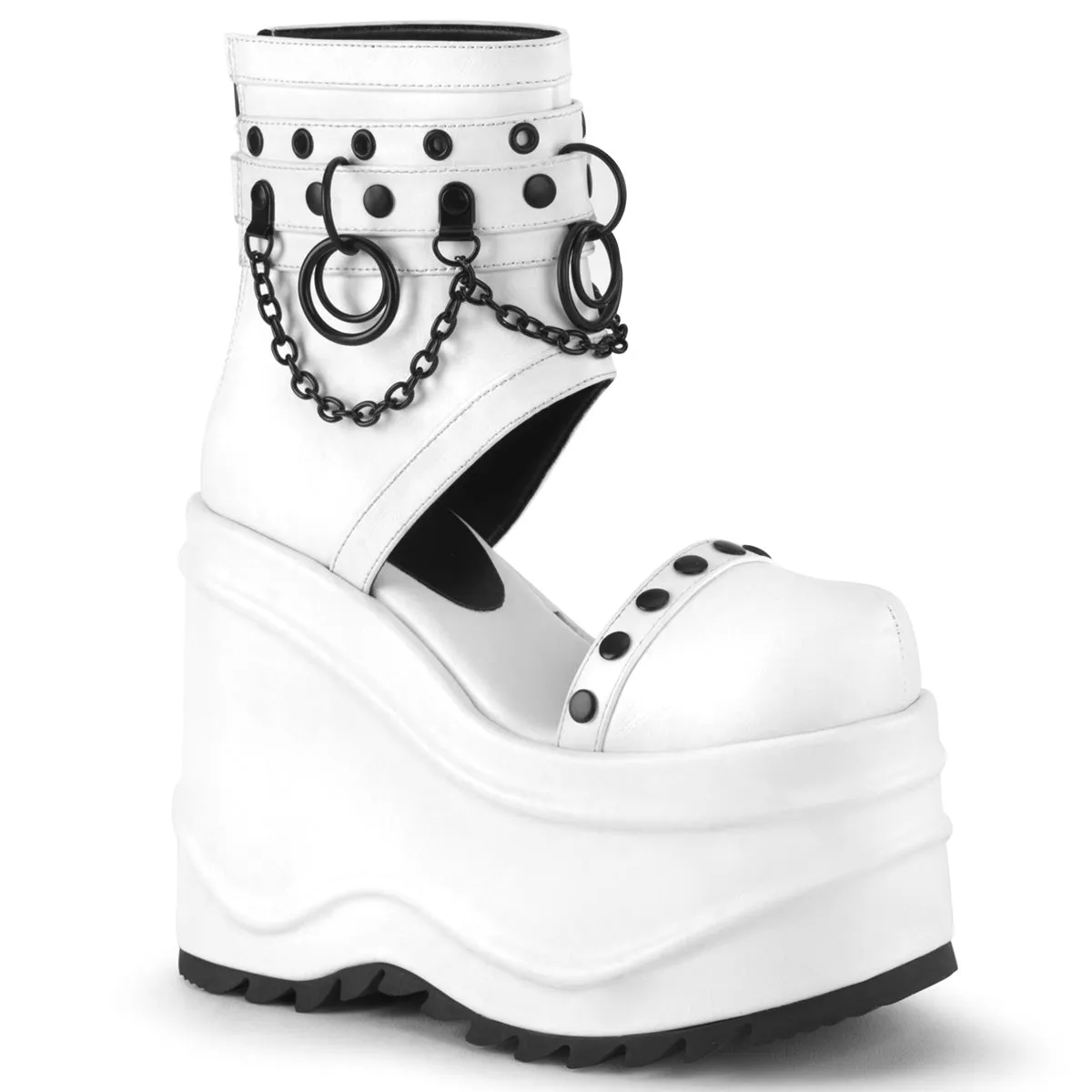 WAVE-22 Demoniacult Alternative Footwear Women's Platform Sandals