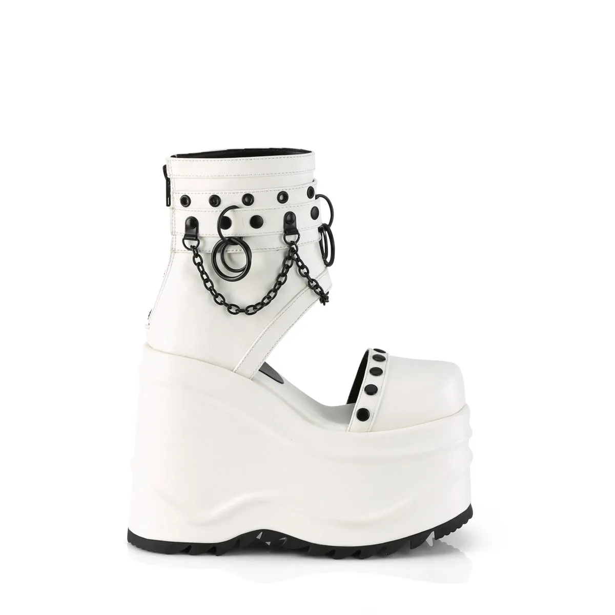 WAVE-22 Demoniacult Alternative Footwear Women's Platform Sandals